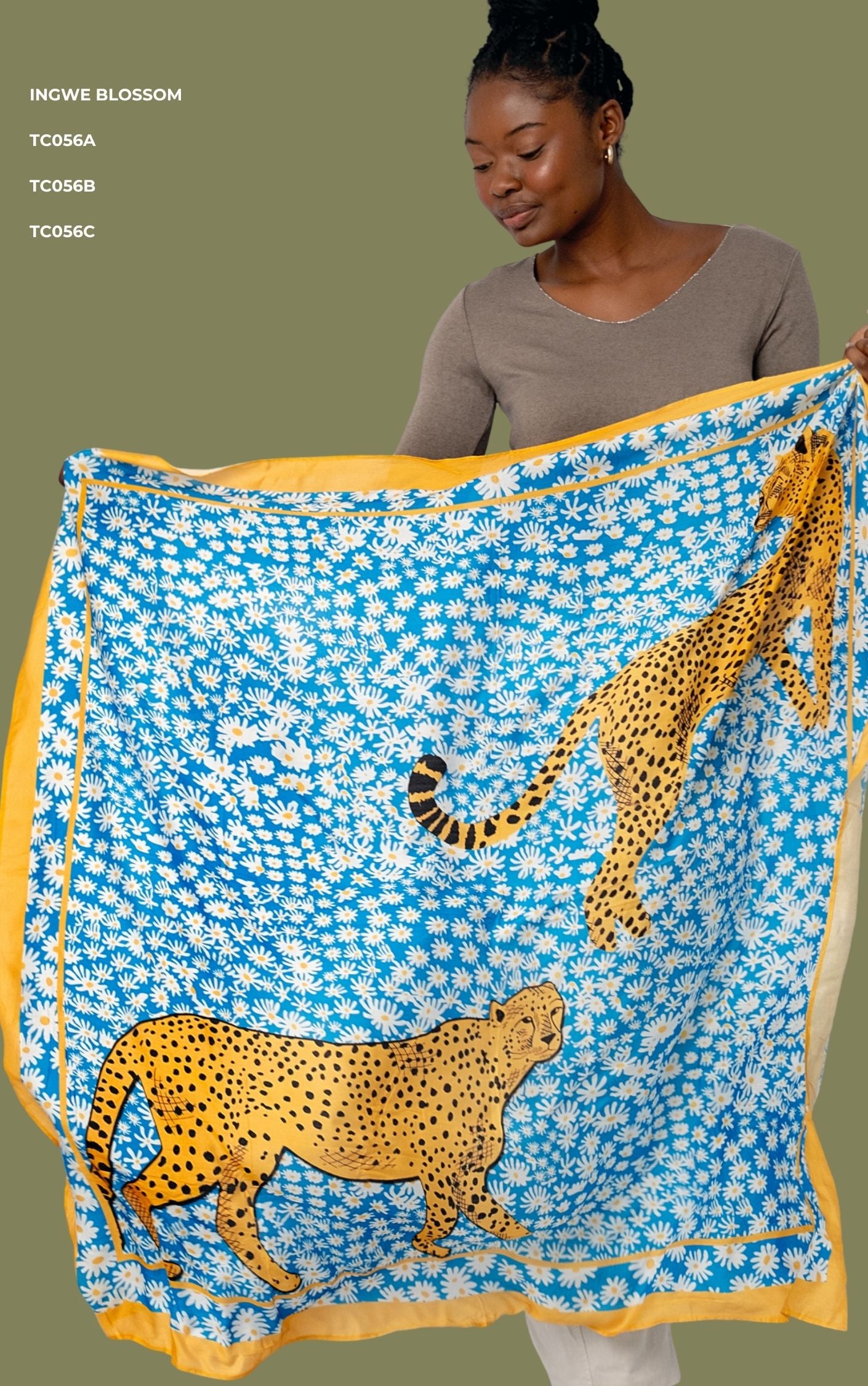 The Luxury Scarf Collection – Ingwe Blossom