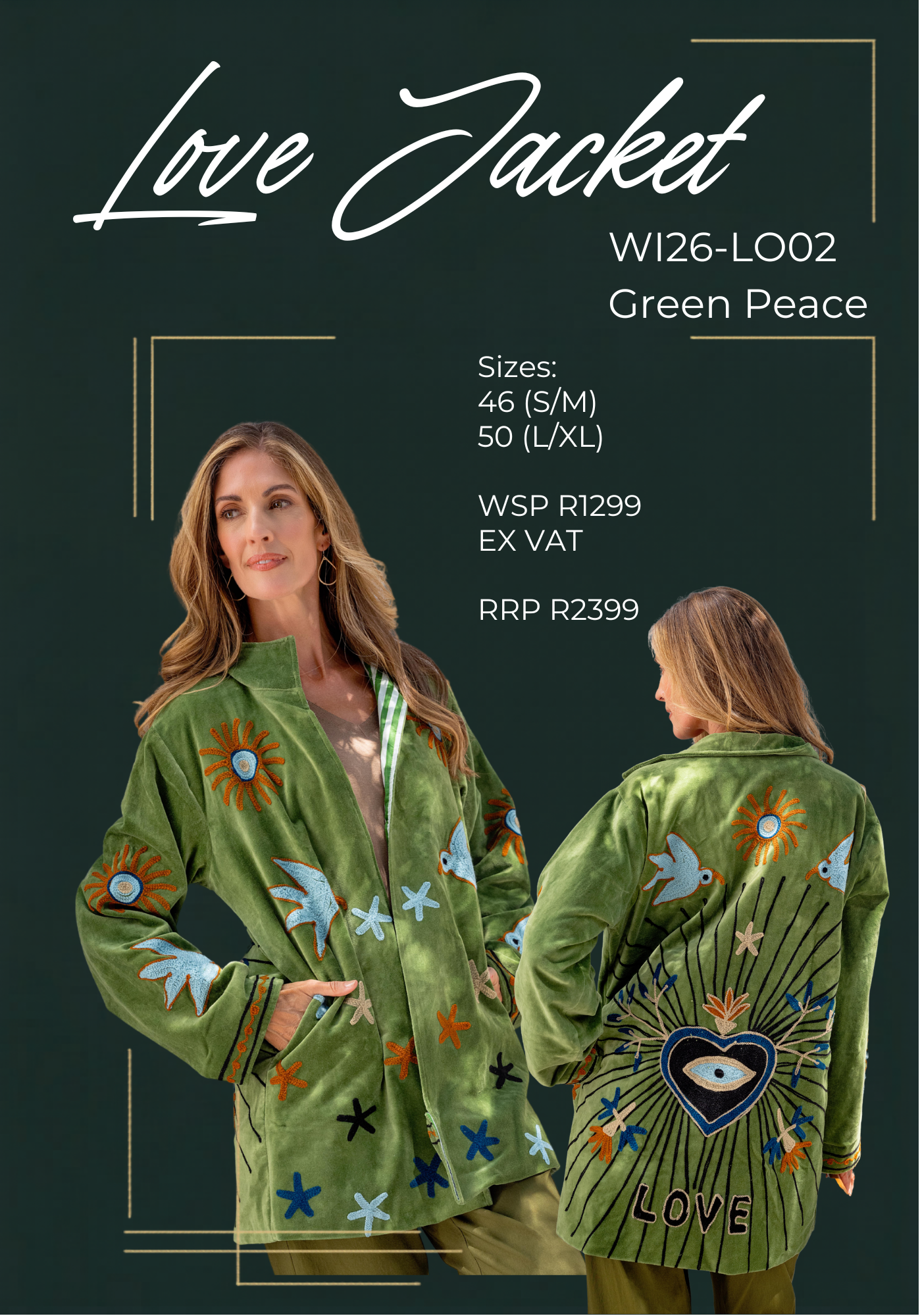 Love Jacket – Green Peace
