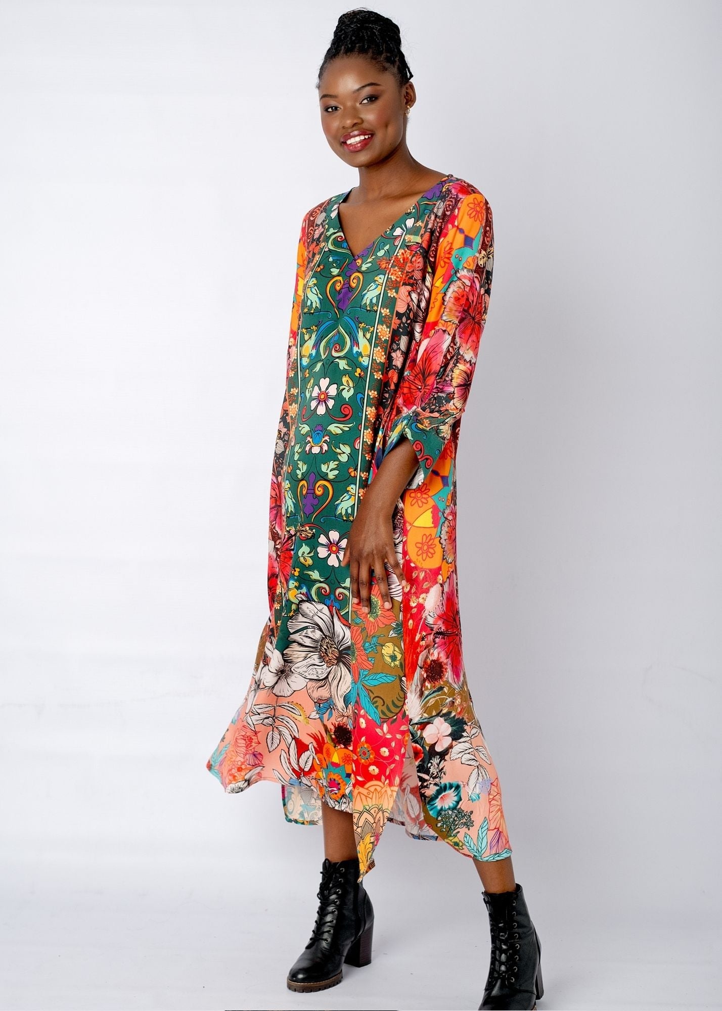 Gloria Dress in Tagine