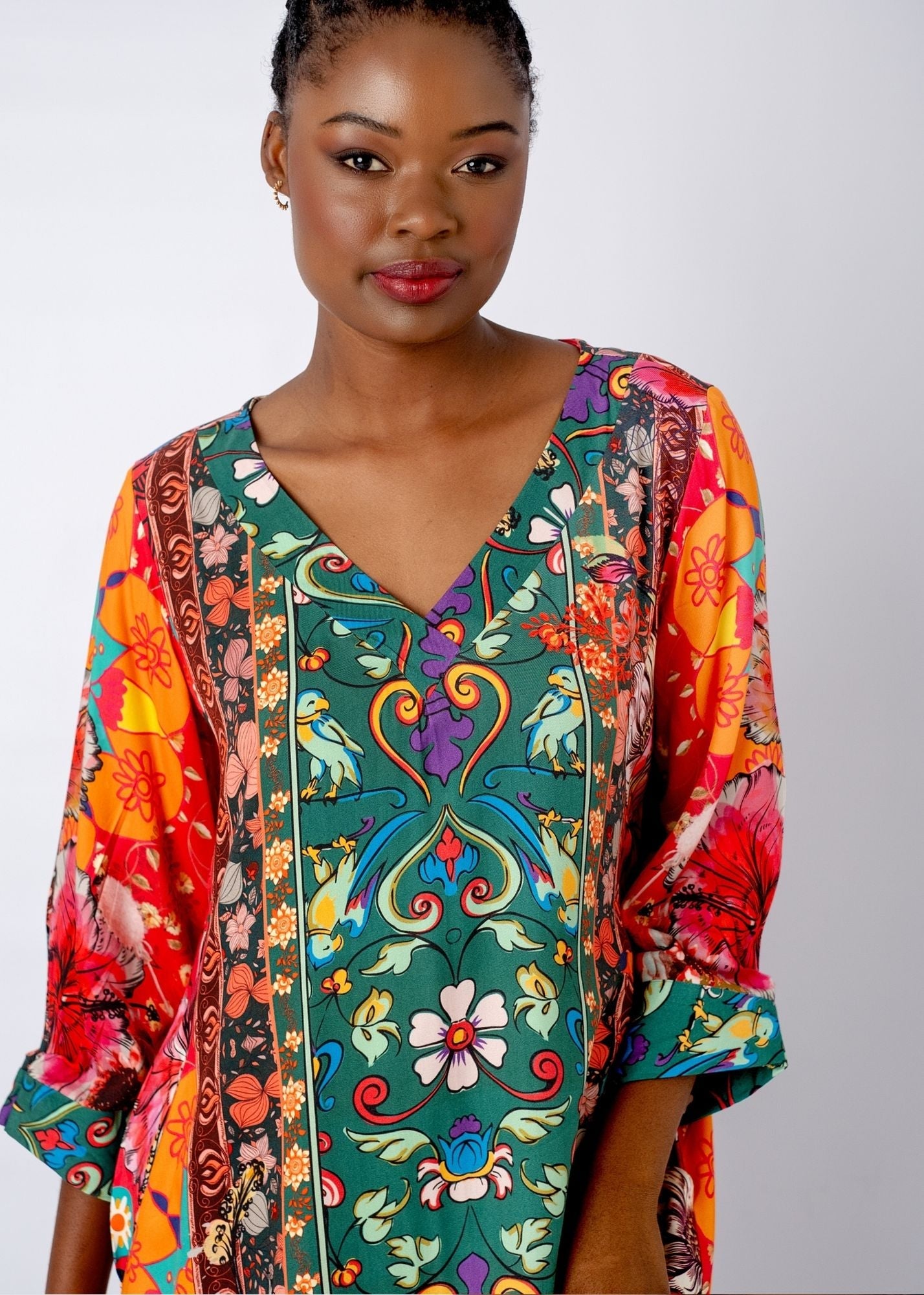 Gloria Dress in Tagine