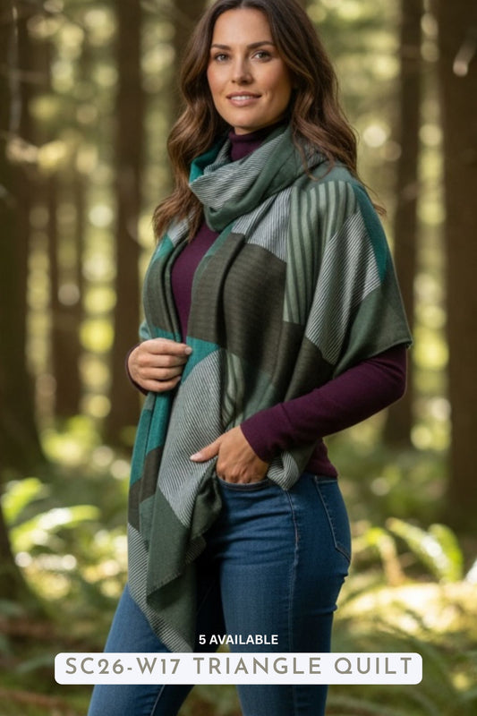 Winter Scarf Triangle Quilt