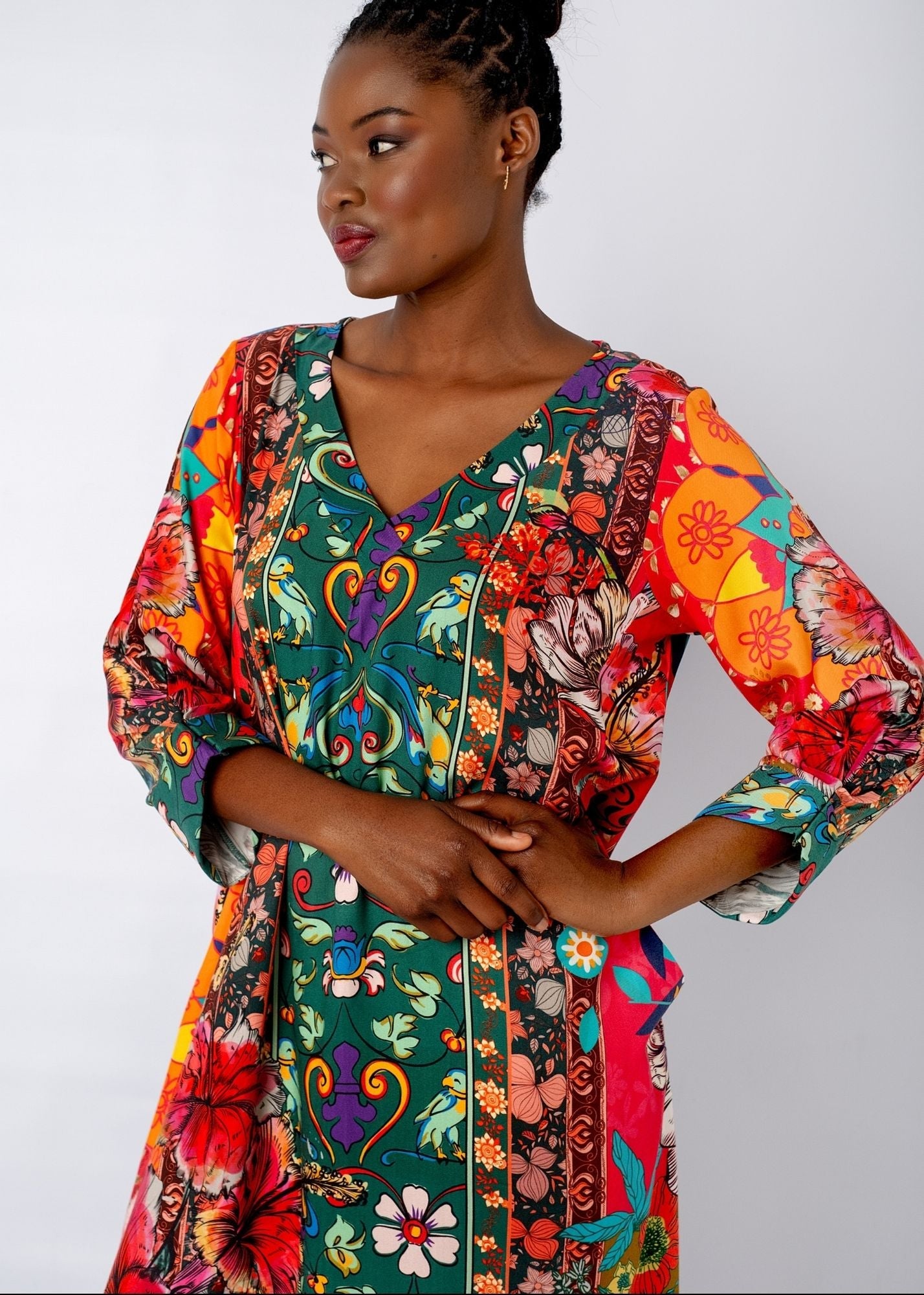Gloria Dress in Tagine