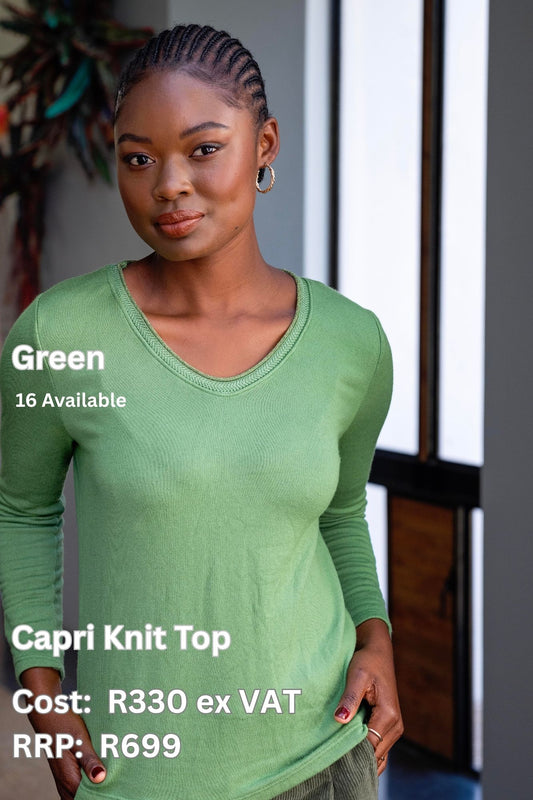 Capri Knit in Green