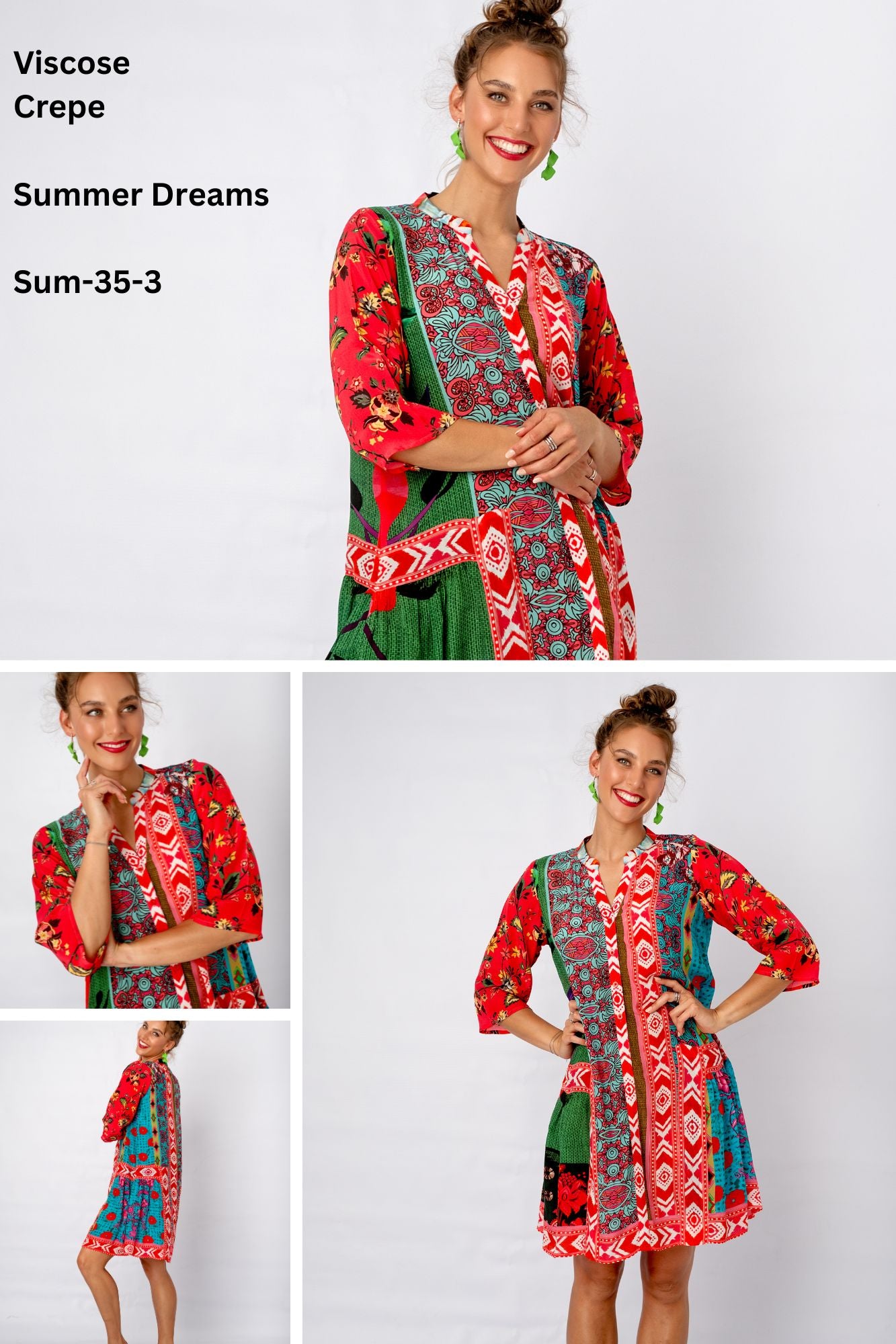 Amalfi Dress in Summer Dreams