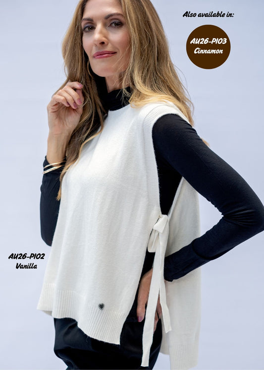 THE PINAFORE KNIT IN CINNAMON