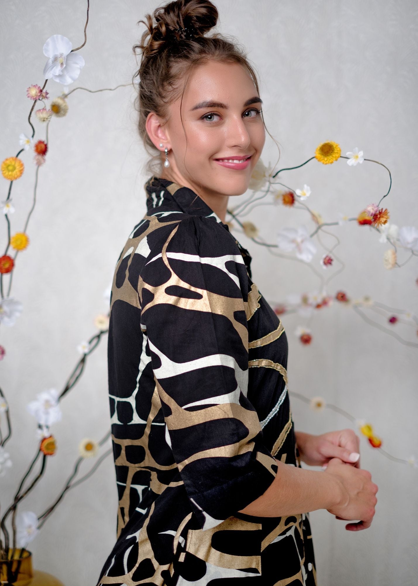 Bella Donna Dress in Night Lights