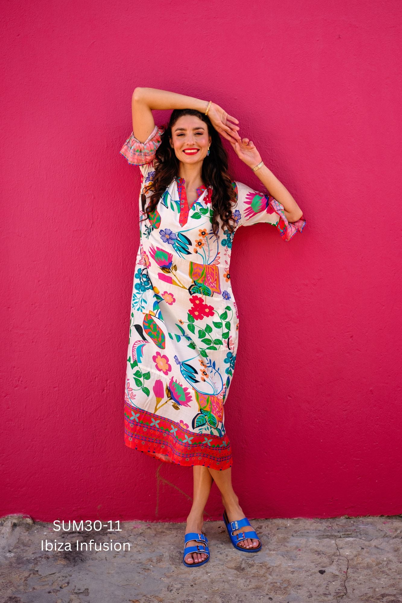 Jubilee Dress In Ibiza Infusion