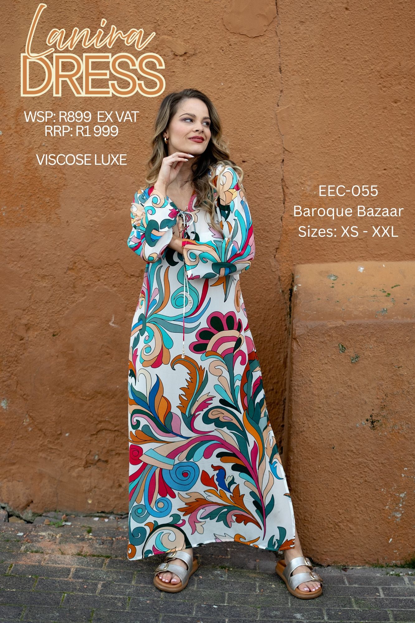 Lanira Dress in Baroque Bazaar